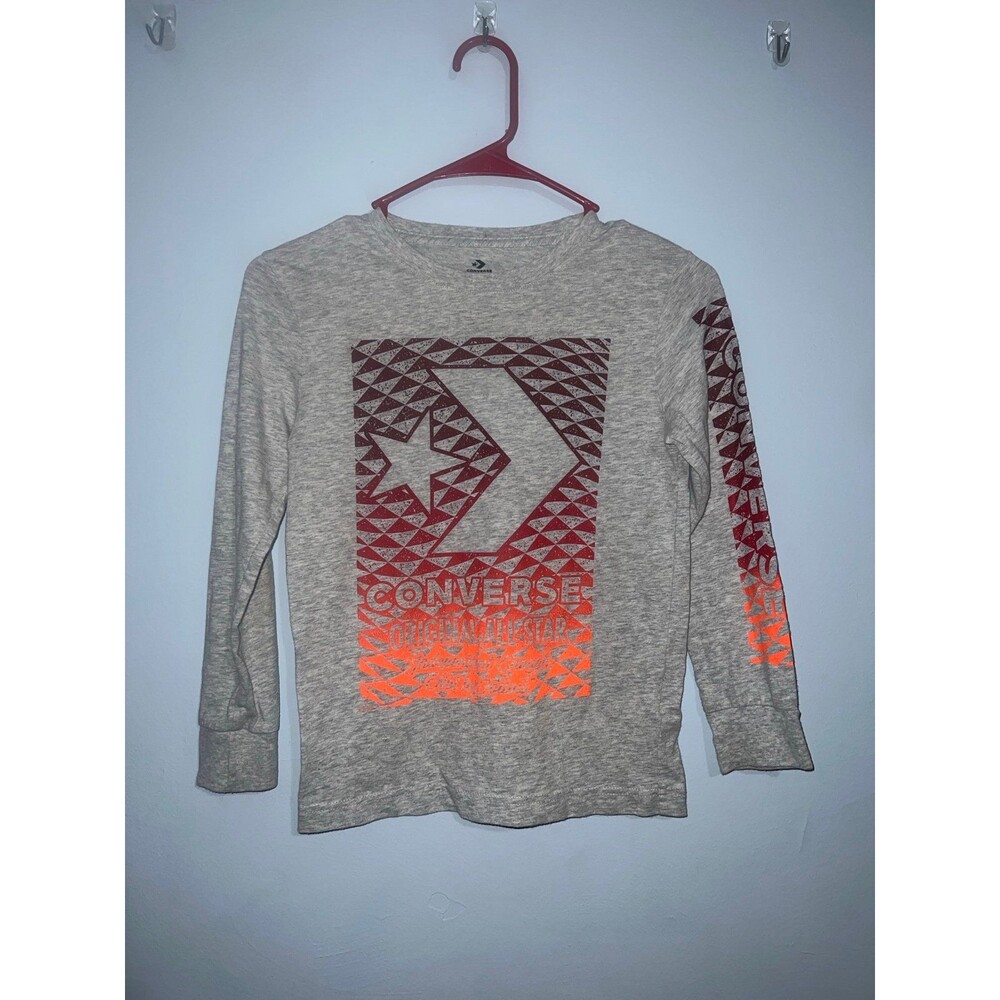 Kid’s Converse Long Sleeve Graphic T-Shirt